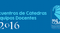 Agenda Encuentros de Cátedra 2016