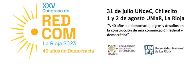 XXV Congreso de REDCOM La Rioja 2023